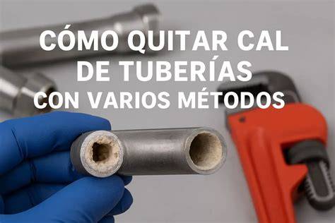 Esquema de inhibición de cal en tuberías