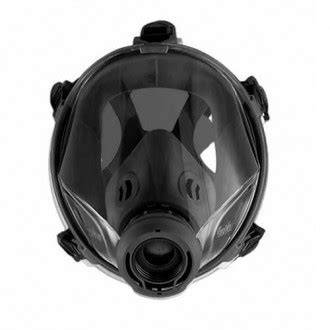 Máscara de gas profesional con visor panorámico