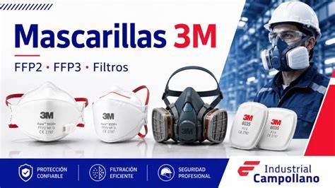 Marcas FFP y filtros respiratorios