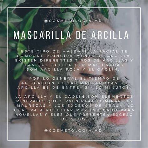 Textura cremosa de mascarilla facial