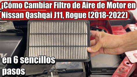 Filtro de aire Nissan Qashqai motor