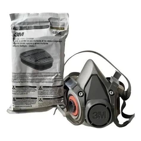 Mascarilla 3M con cartucho multigas
