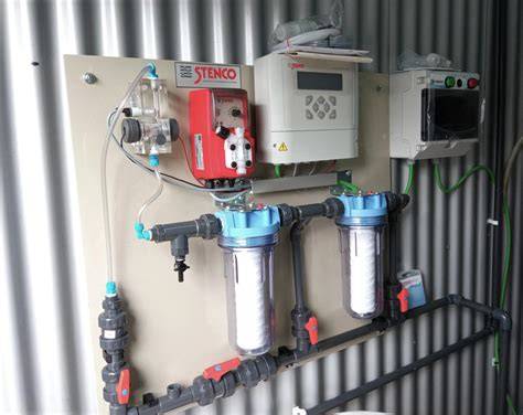 Panel automático de cloración agua potable