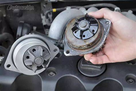 Manchas de refrigerante en bomba de agua Kymco