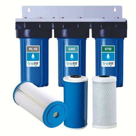 Flauta de filtro al nivel del agua