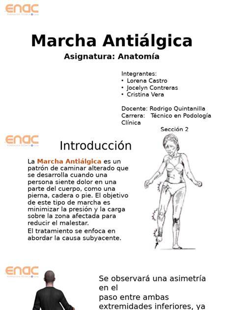 Marcha antiálgica con descarga del peso