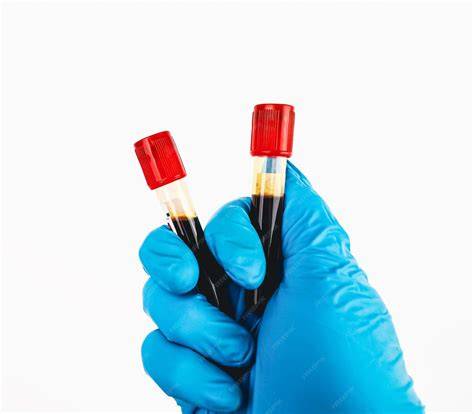 tubo con filtro para separación de sangre