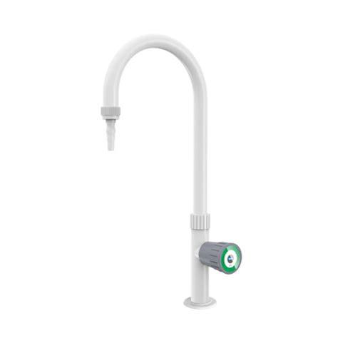 Grifo verde de laboratorio para agua destilada