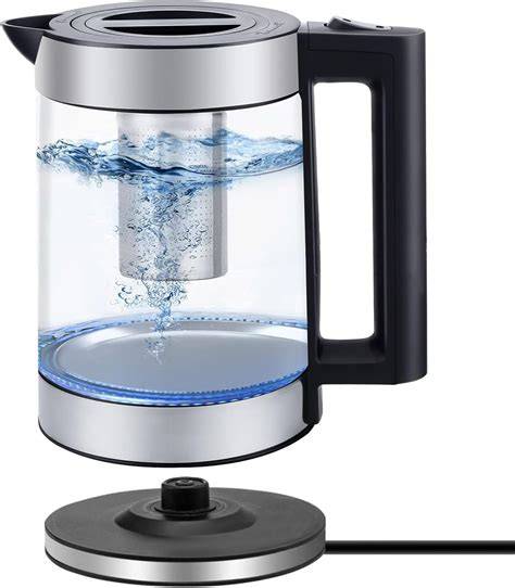 Depósitos minerales en hervidor de agua