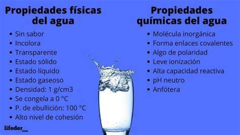 Propiedades físicas del agua destilada