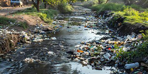 Contaminación de ríos por residuos