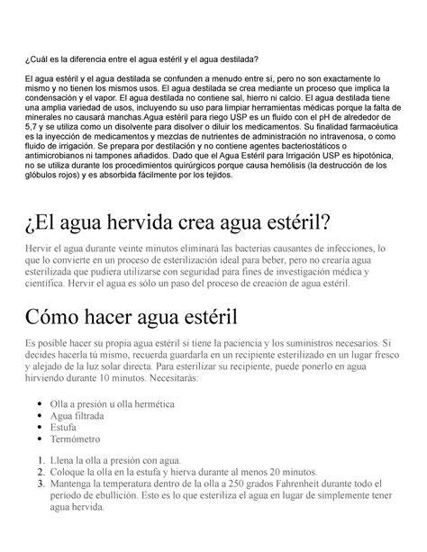 Comparación entre agua destilada y anticongelante