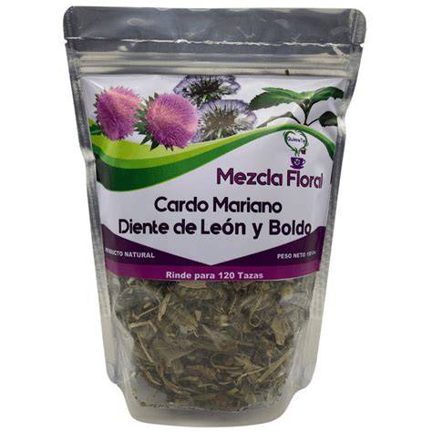 Cardo mariano y diente de león