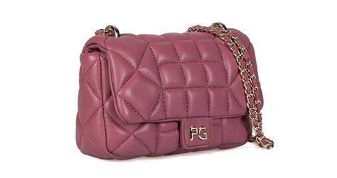 bolsos Purificación García lila en piel