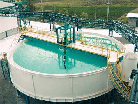 clarificadora circular para tratamiento de agua