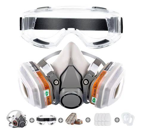 Mascarilla respiratoria con filtros intercambiables