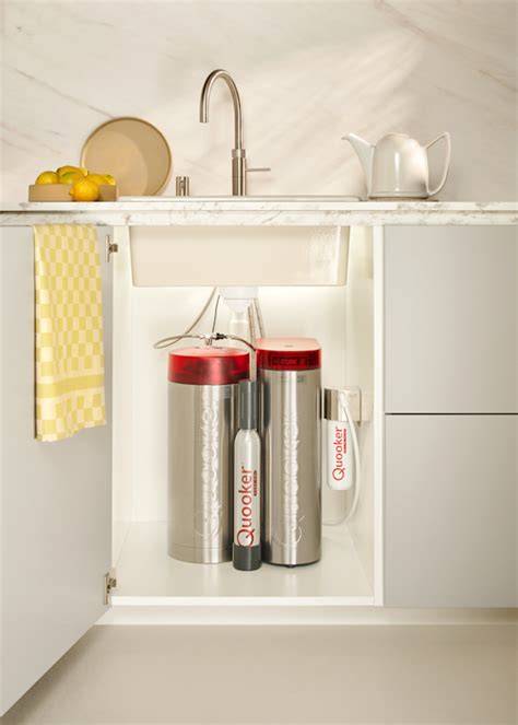 Esquema del sistema Quooker con CUBE