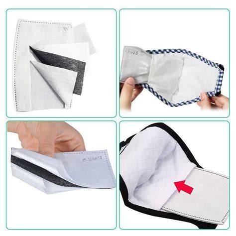 Filtro de carbón activado para mascarilla infantil