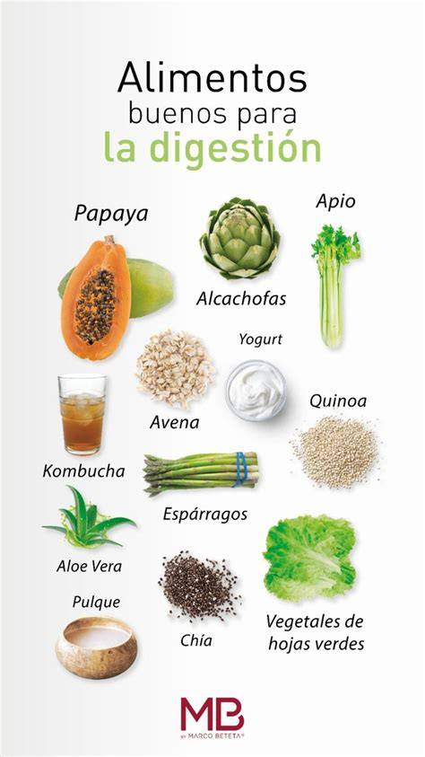 Alimentos saludables para recuperar la digestión