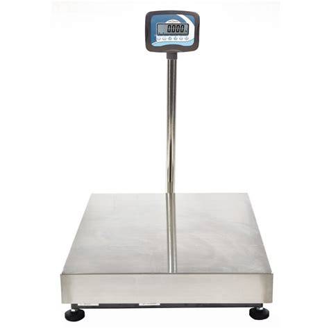 bascula industrial de plataforma con sacos