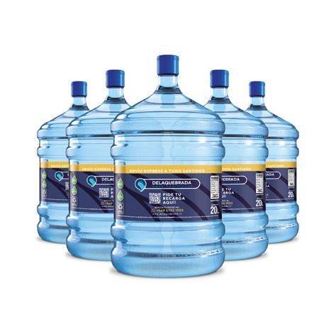 Pack de bidones de agua purificada