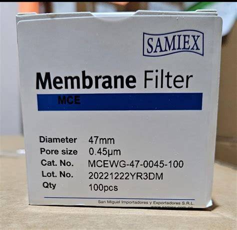 filtro de membrana celulosa regenerada