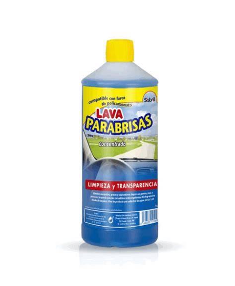 mezcla de lavaparabrisas concentrado