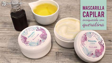 Ingredientes naturales para mascarilla capilar