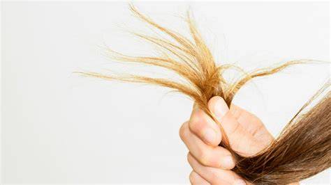Cabello decolorado seco y quebradizo