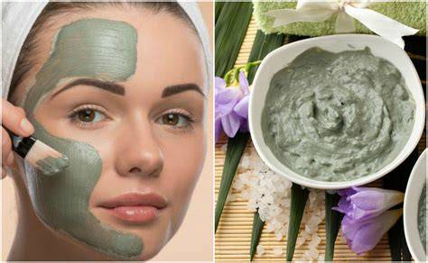 Mascarilla facial de arcilla y lavanda