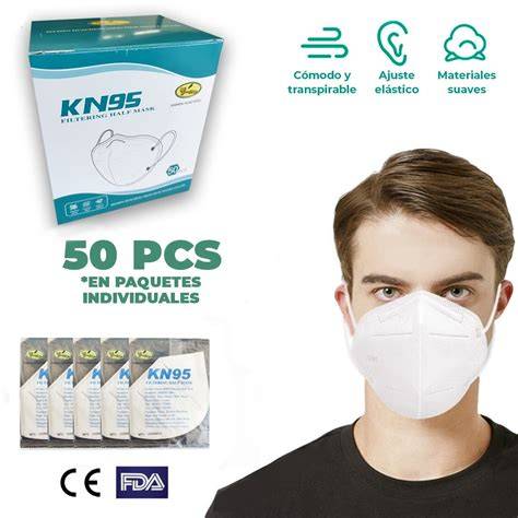 Mascarilla KN95 contra humo urbano