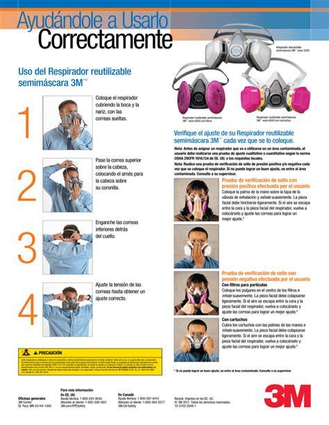 Ajuste correcto de mascarilla sobre nariz