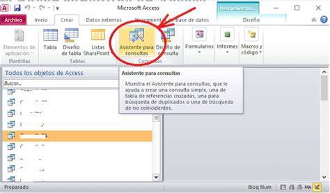 Informe filtrado e impresión en Access