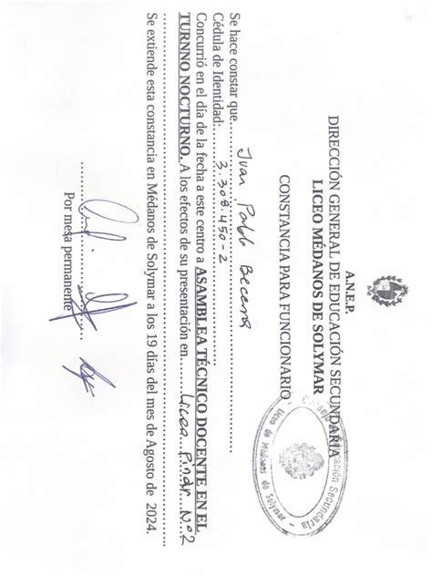 Firma manuscrita sobre documento escaneado