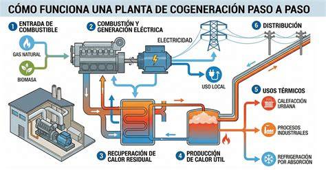 Cogeneración de biogás en biofactoría