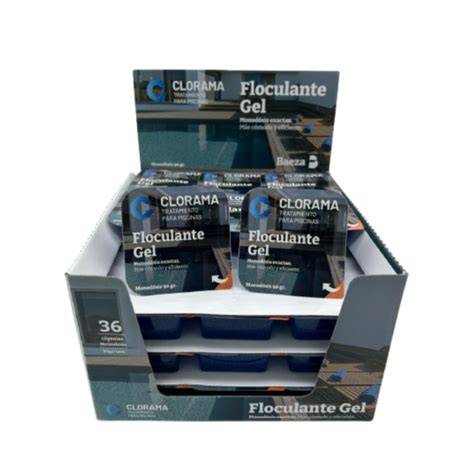 Floculante gel monodosis en cesta skimmer