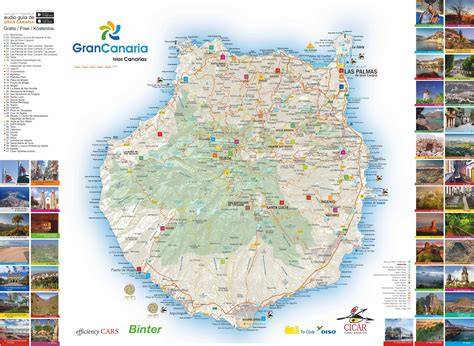 Mapa de desaladoras en Gran Canaria