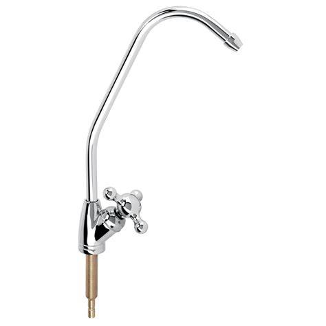 Llave de ganso cromada para purificador