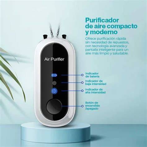 Purificador de aire portátil tipo columna en salón