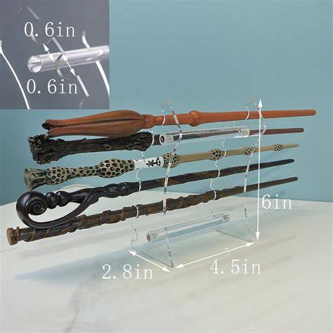 Soporte para colección de varitas mágicas