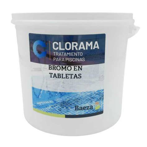 Tabletas de bromo en dosificador para piscina