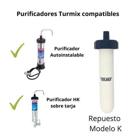 mantenimiento de filtro cerámico Turmix