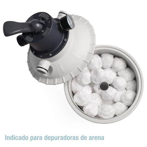 Medios filtrantes para depuradora de piscina