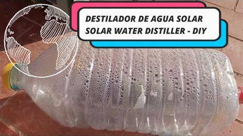 Experimento casero de destilación solar
