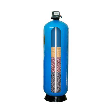 Capas de un filtro multimedia de agua
