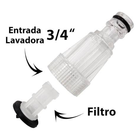 Filtro de entrada de agua lavadora