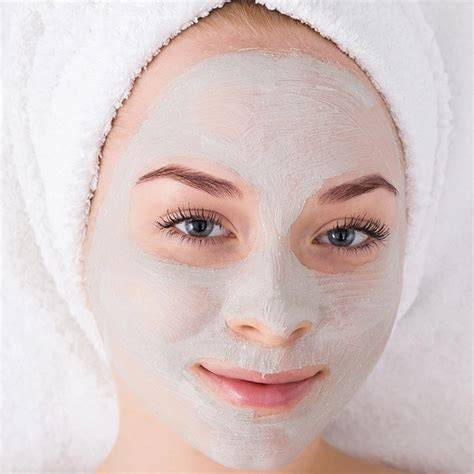 Mascarilla facial de caolín blanco