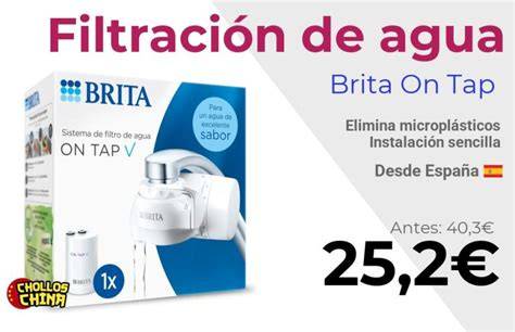 Esquema de filtración BRITA ON TAP cinco etapas