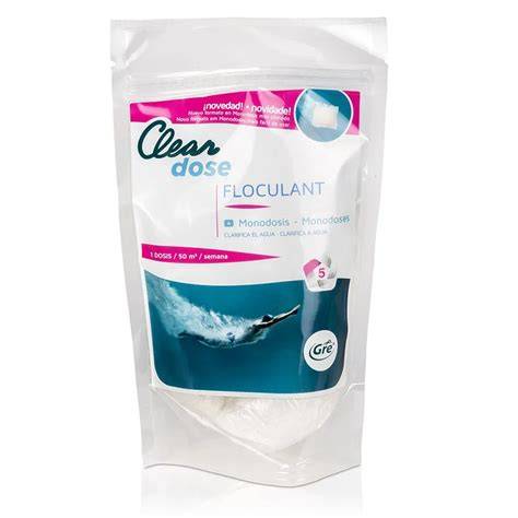 Envase de floculante Clear Dose 30 g
