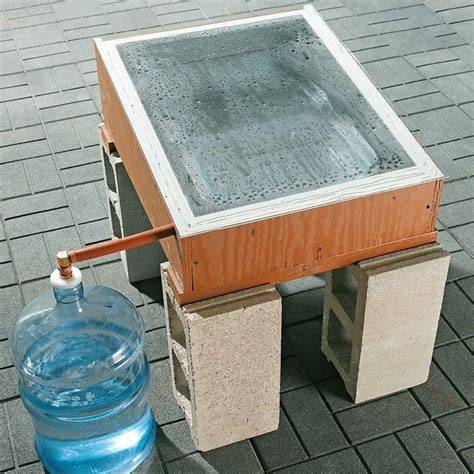 Destilador solar casero paso a paso